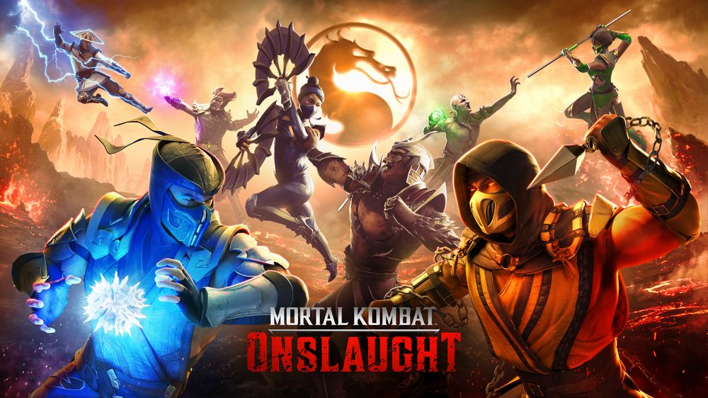 Mortal Kombat Onslaught Key Art Mortal Kombat Onslaught Key Art